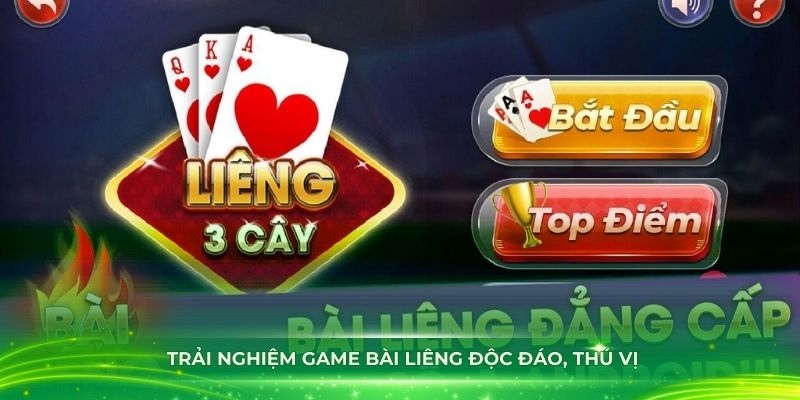 Thành viên trải nghiệm game bài Liêng độc đáo, thú vị