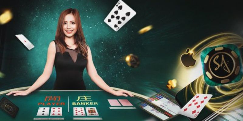 Giao diện tuyệt vời với bố cục logic tại SA Casino